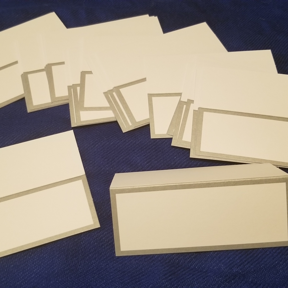 Place Cards (35ct) for wedding birthday party